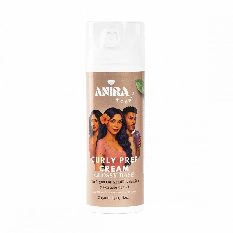 Anira Curls Curly Prep Cream-Glossy Base