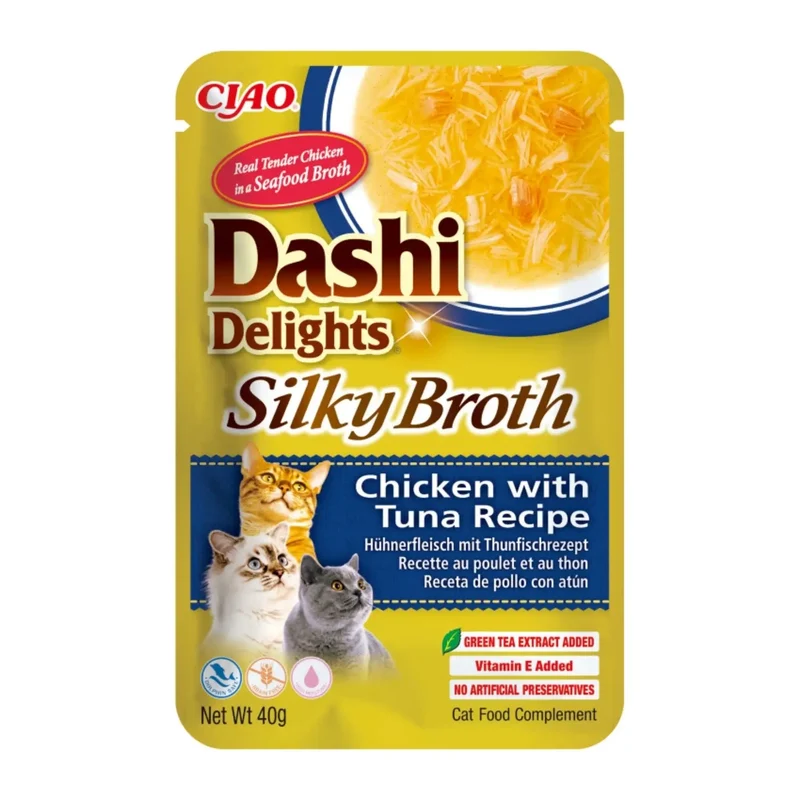 Dashi Delight CAT Silky Broth | Comida Húmeda y Jugosa para Gatos
