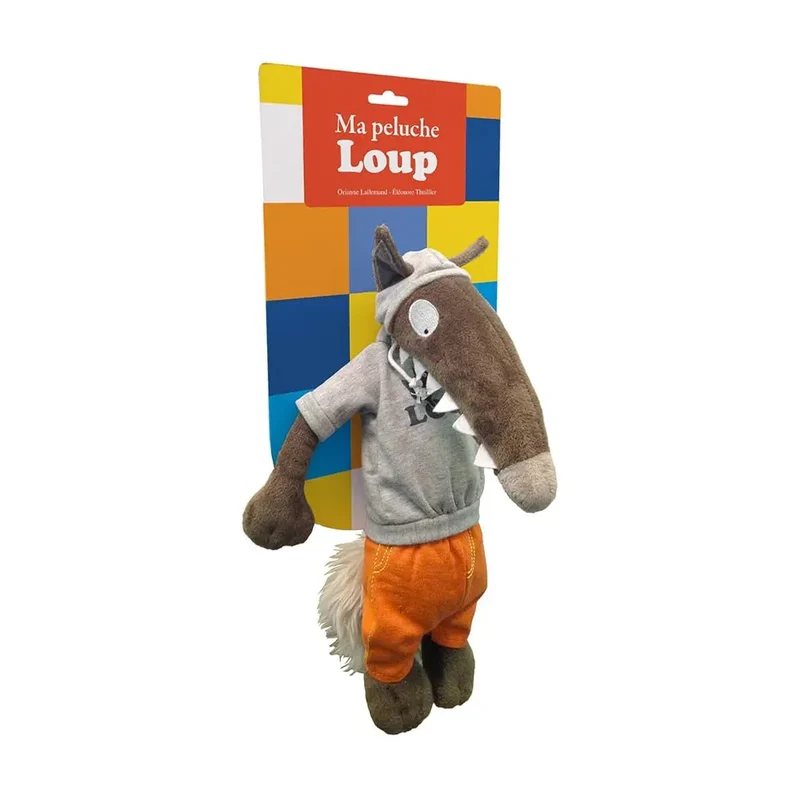 Auzou Ma Peluche Loup Habillée - Sportswear