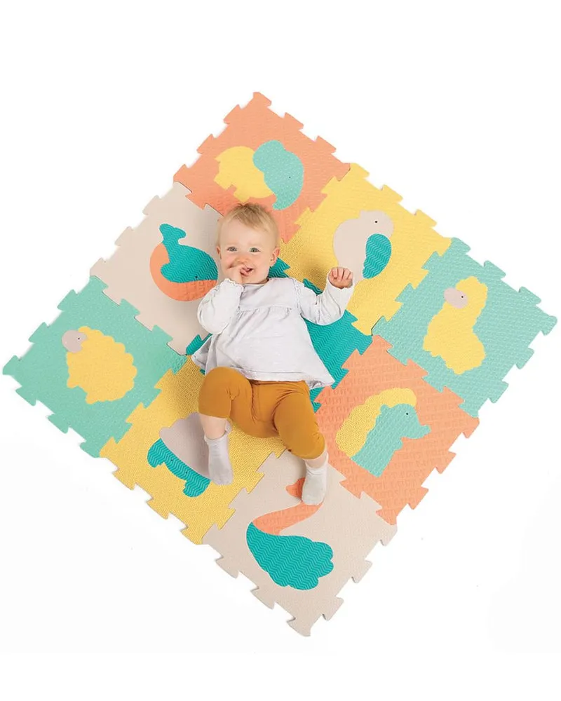 Ludi Tapis Dalles Animaux Pastel