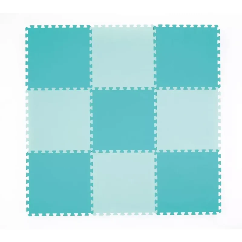 Ludi Tapis De Sol XXL Bicolore 145x145cm - Bleu