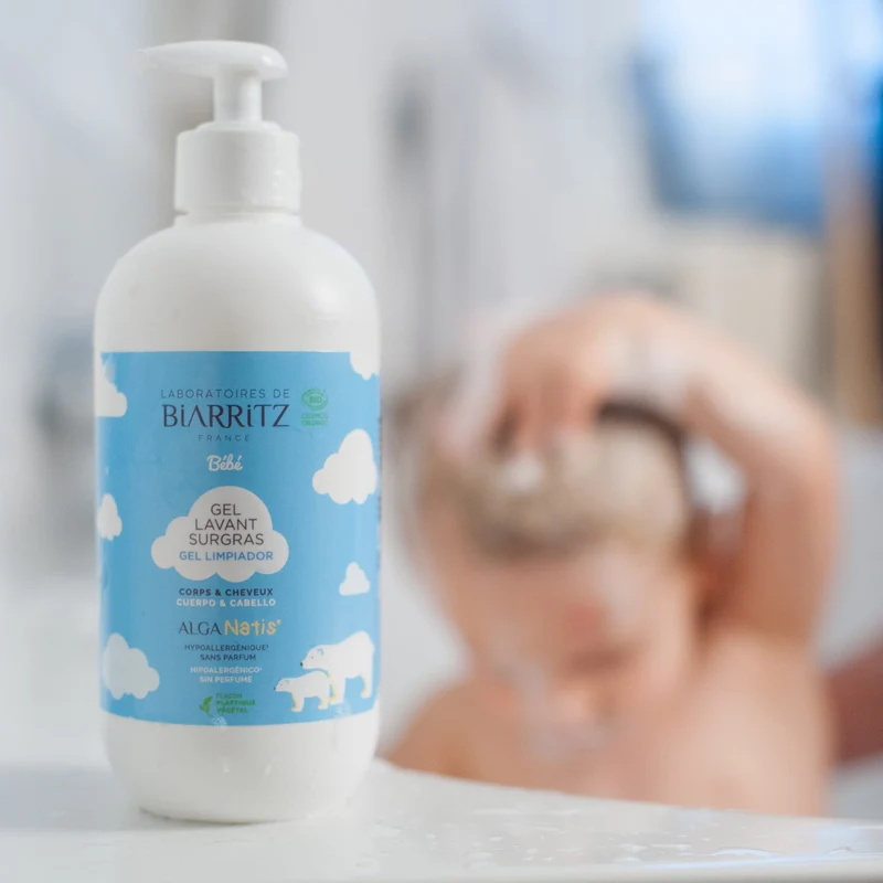Gel Lavant Surgras Certifié Bio 500ml Laboratoires de Biarritz
