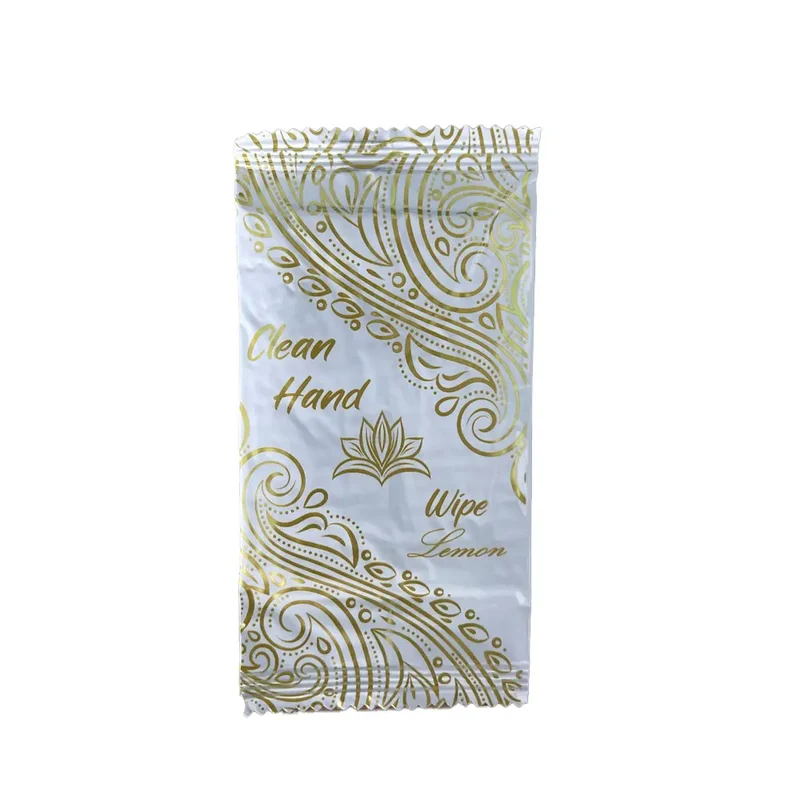 Pack de 50 Lingettes Individuelles Pour les Mains - Parfum Citron