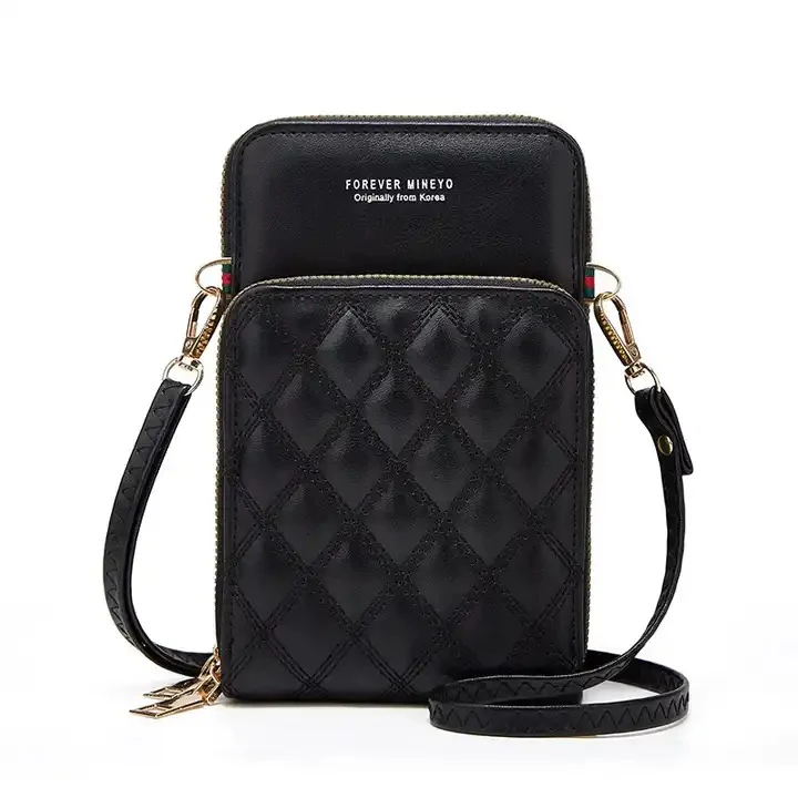 Bandolera para celular - Negro