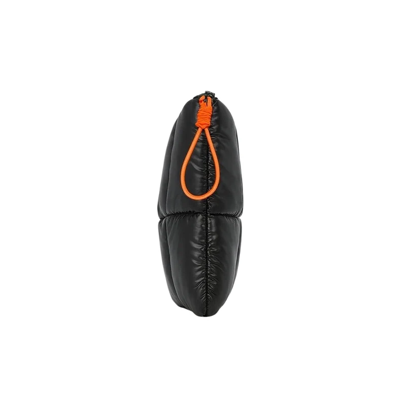 Bolso Puffer para Laptop hasta 14" Negro Metalizado