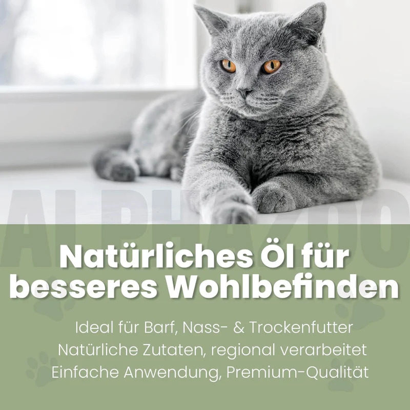 Alpha-Barf Futteröl para gatos