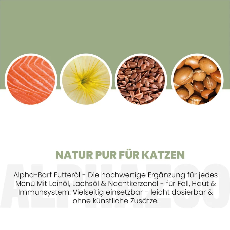 Alpha-Barf Futteröl para gatos
