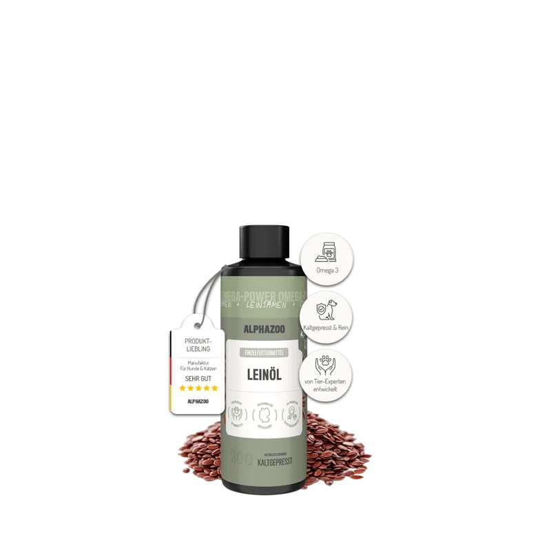 Aceite de lino para gatos