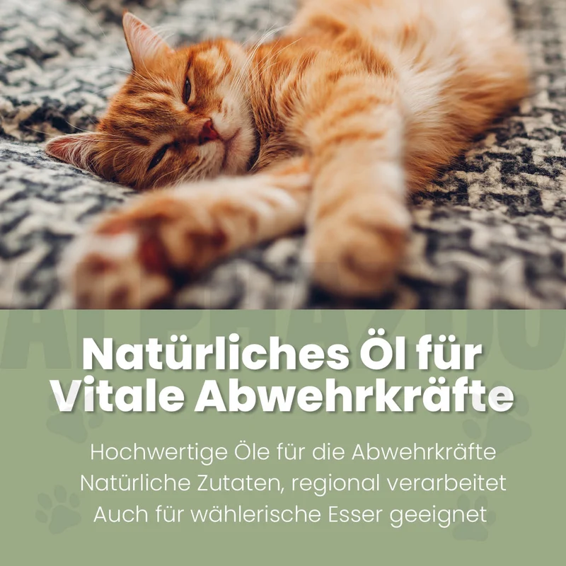 Alfa-Immun Futteröl para Katzen