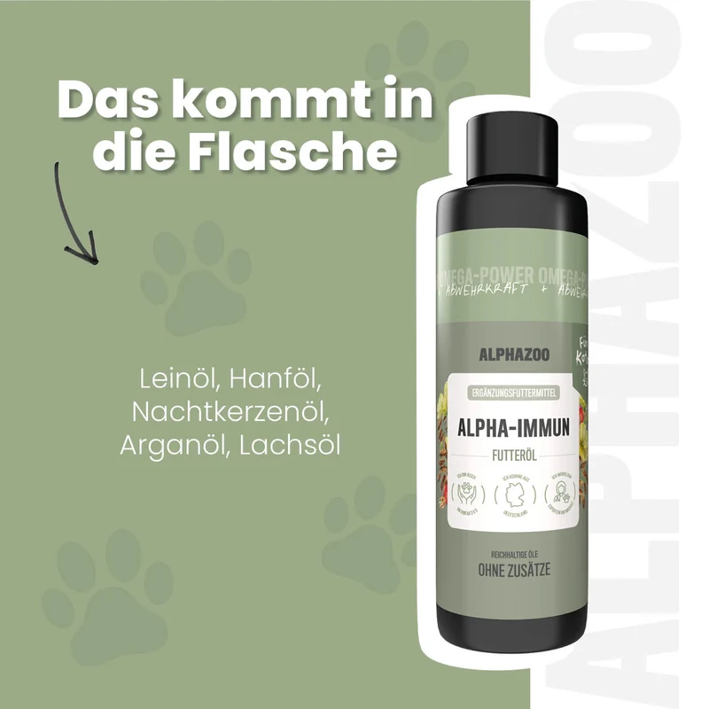 Alfa-Immun Futteröl para Katzen
