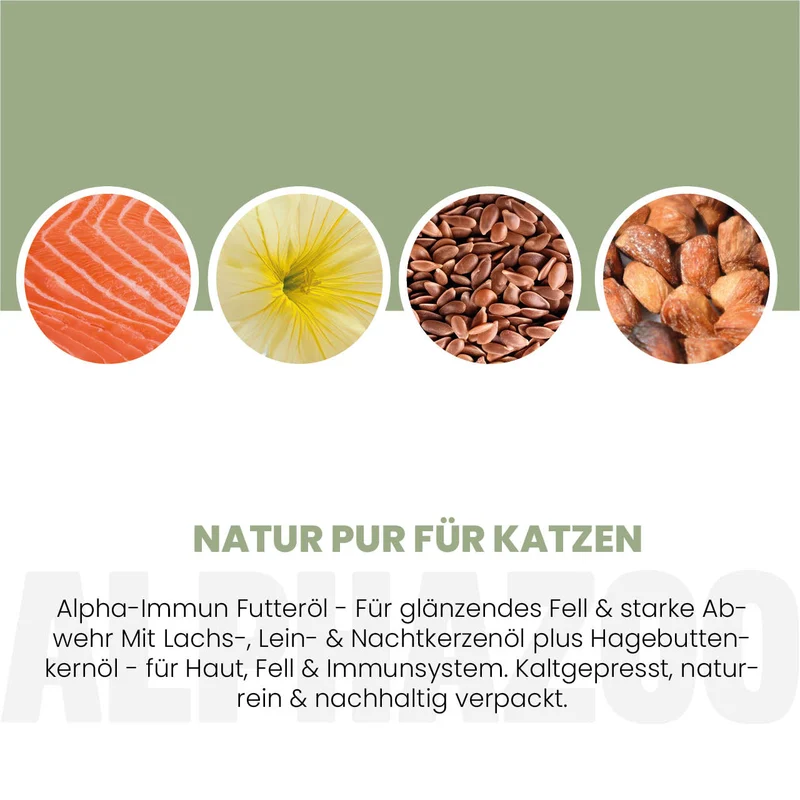 Alfa-Immun Futteröl para Katzen