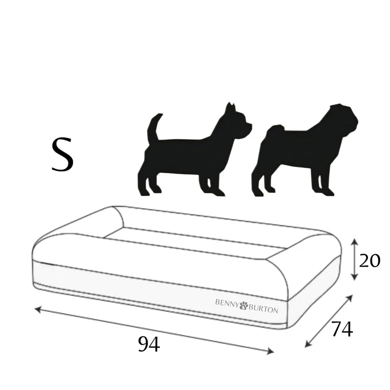 Hundebett Barklay Grande S con Boucèbezug