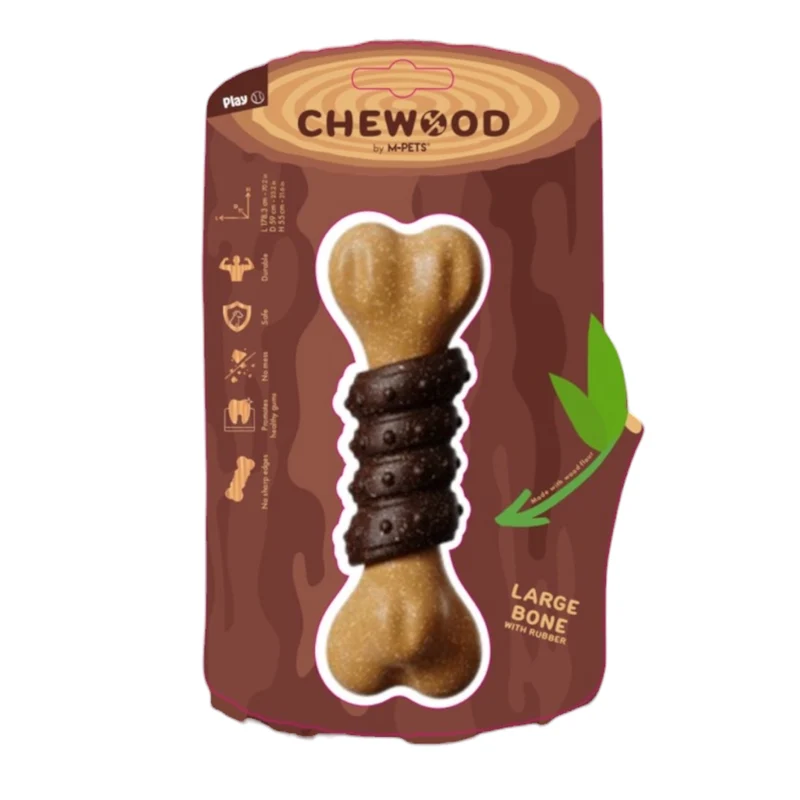 Chewood Hueso Dental para Perros — Goma Resistente