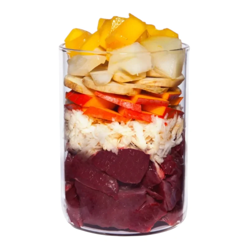 Terra Canis Ternera Raíz de Perejil Mango y Grosella 400g — Comida Húmeda Grain Free