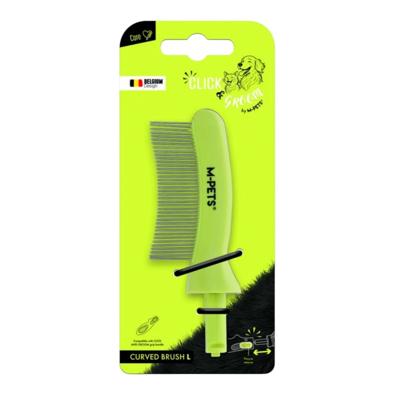 Peine Curvo M Click & Groom M-Pets – Recambio para Mango Intercambiable