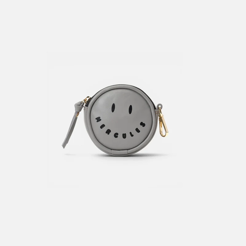 Monedero Smiley Grey