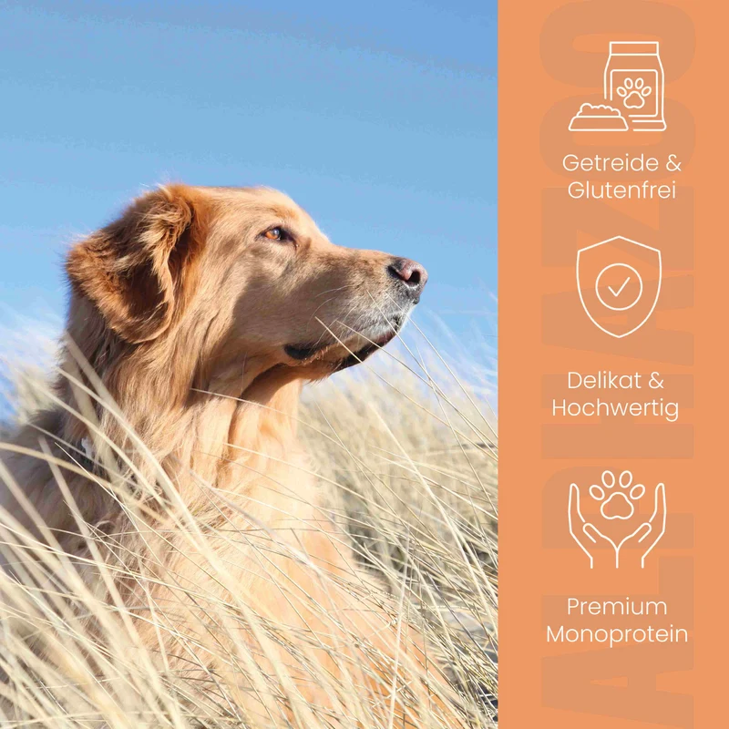 Nassfutter de corteza monoproteica para perros
