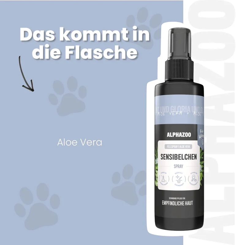 Sensibelchen Fellspray para perros