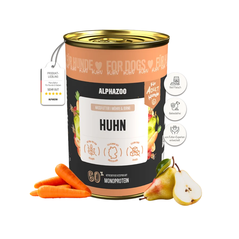 Monoproteína Huhn Nassfutter para perros