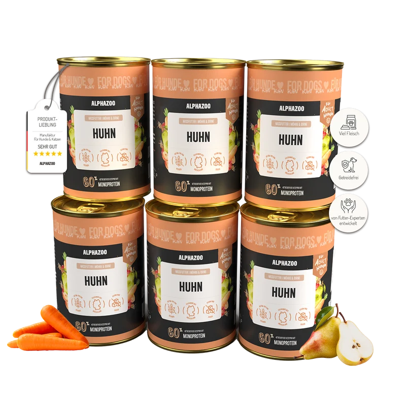 Monoproteína Huhn Nassfutter para perros