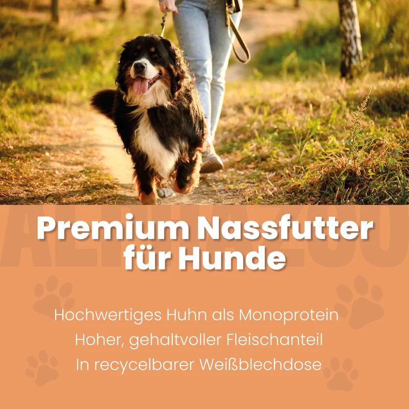 Monoproteína Huhn Nassfutter para perros