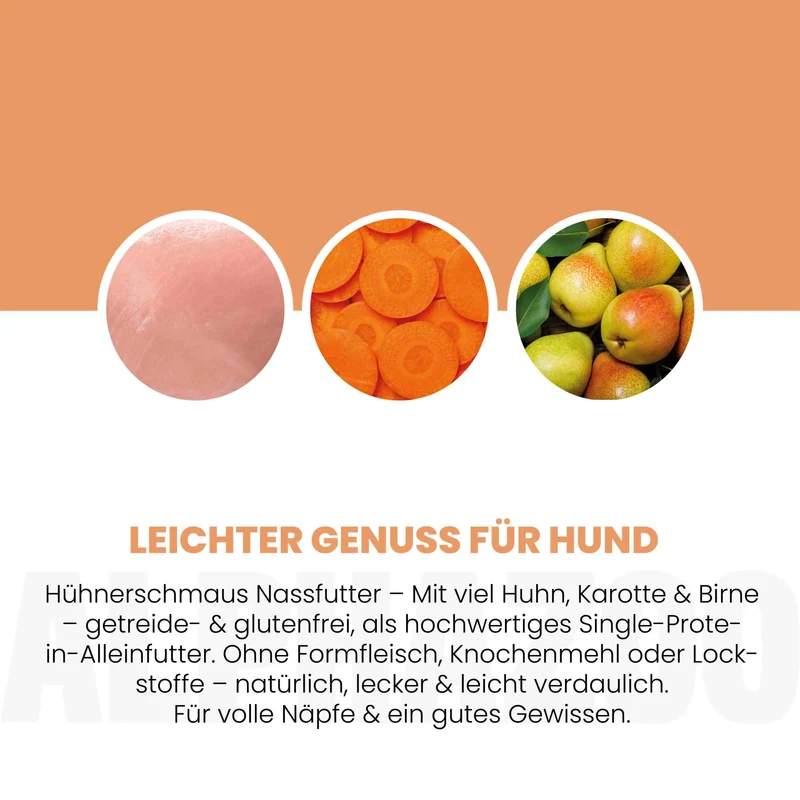Monoproteína Huhn Nassfutter para perros