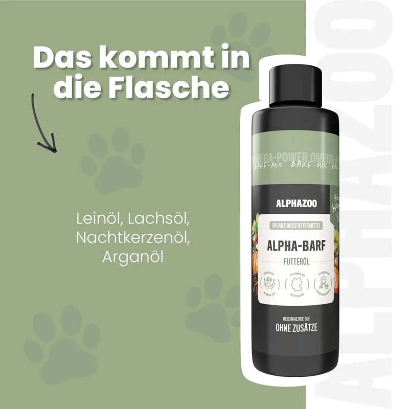 Alpha-Barf Futteröl para perros