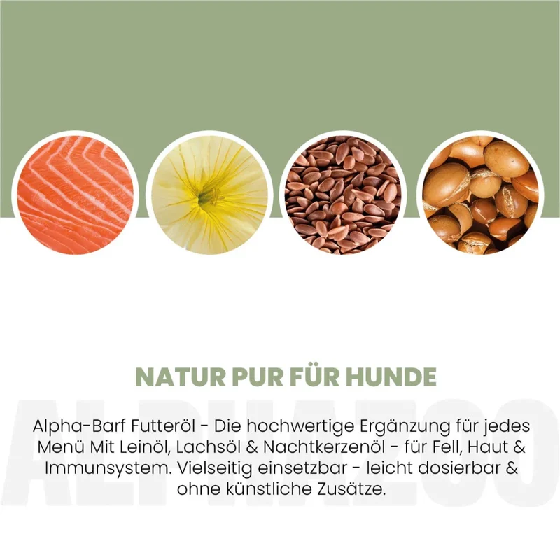 Alpha-Barf Futteröl para perros