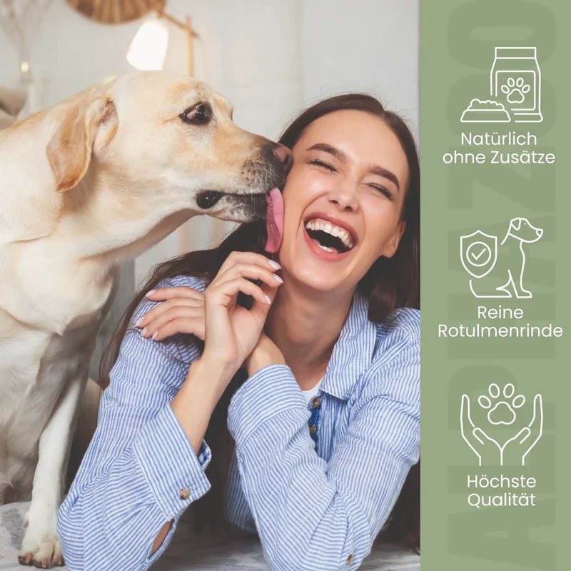 Ulmenrinde Polvo para Perros
