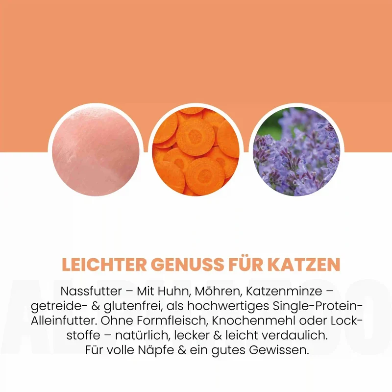 Monoproteína Huhn Nassfutter para Katze