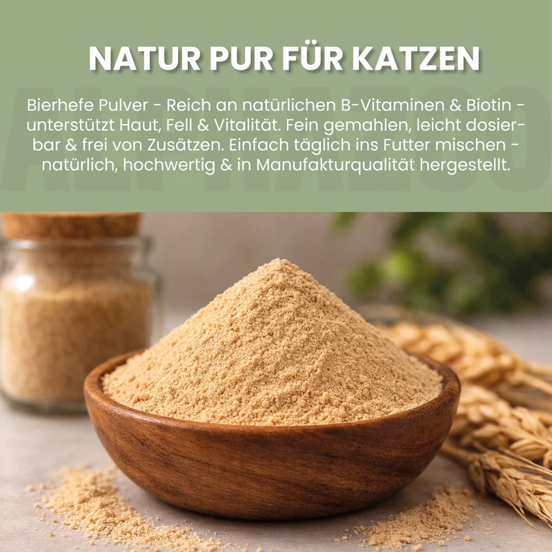Bierhefe Polvo para Gatos