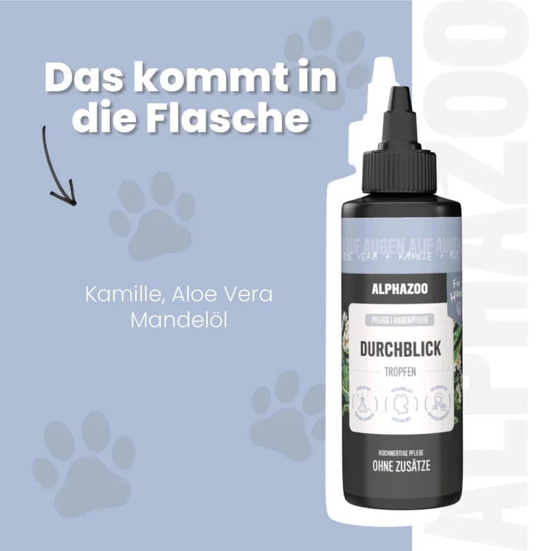 Durchblick Augenpflege para perros