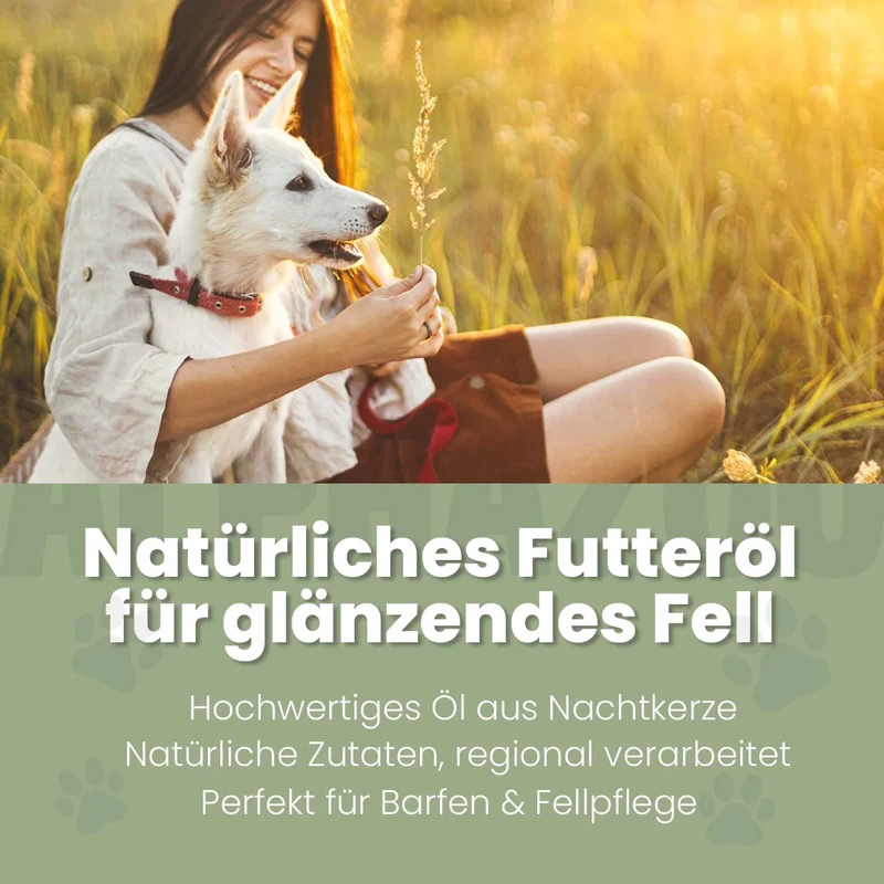 Aceite de onagra para perros