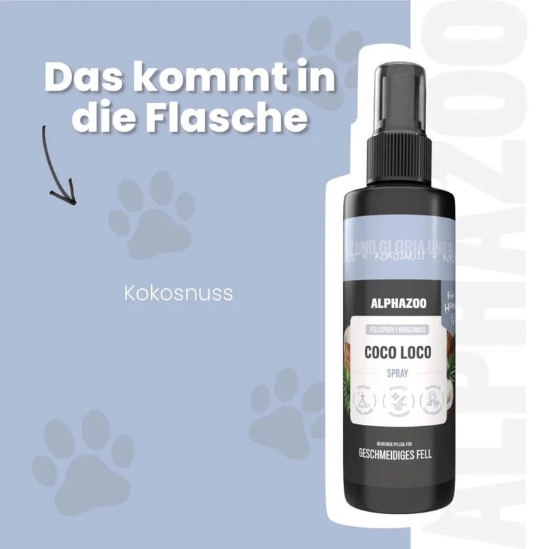 Coco Loco Fellspray para perros