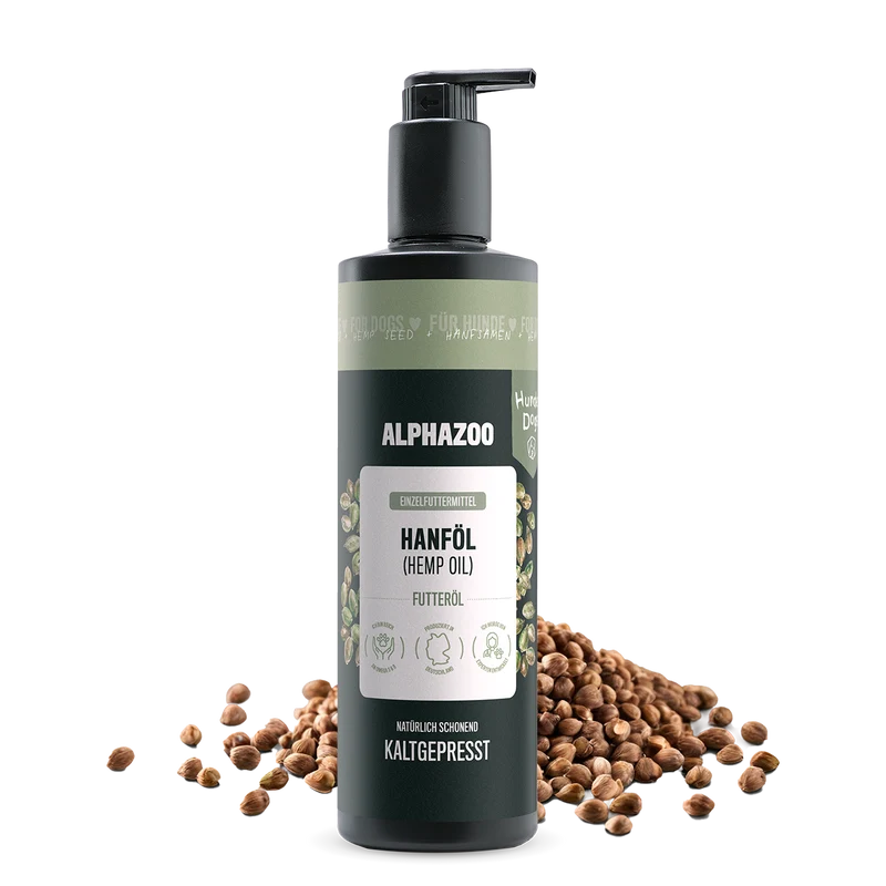 Aceite de cáñamo para perros