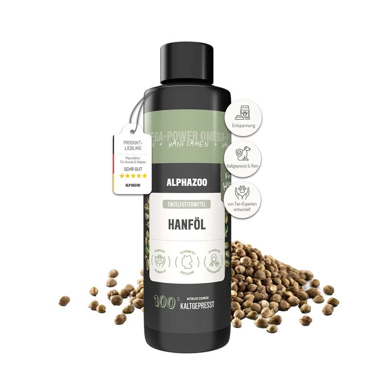 Aceite de cáñamo para perros
