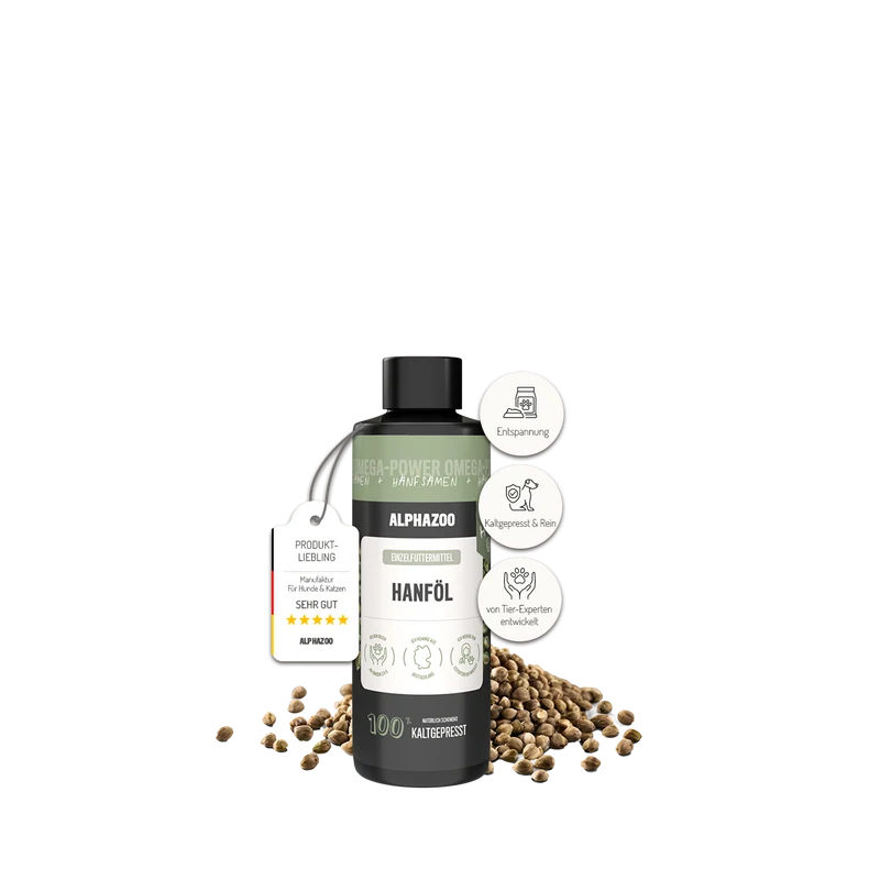Aceite de cáñamo para perros