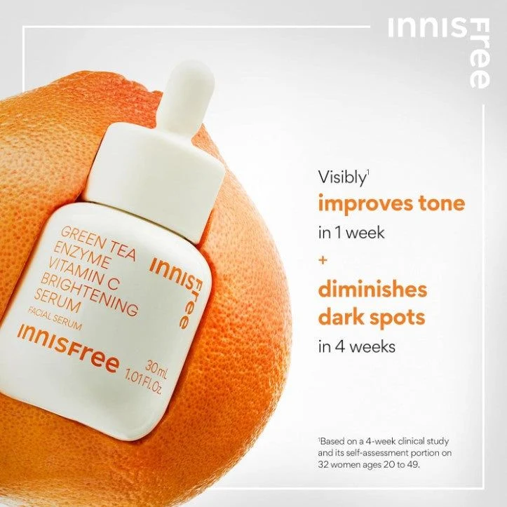 innisfree Green Tea Enzyme Vitamin C Brightening Serum 50ml