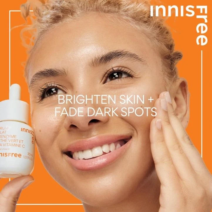 innisfree Green Tea Enzyme Vitamin C Brightening Serum 30ml