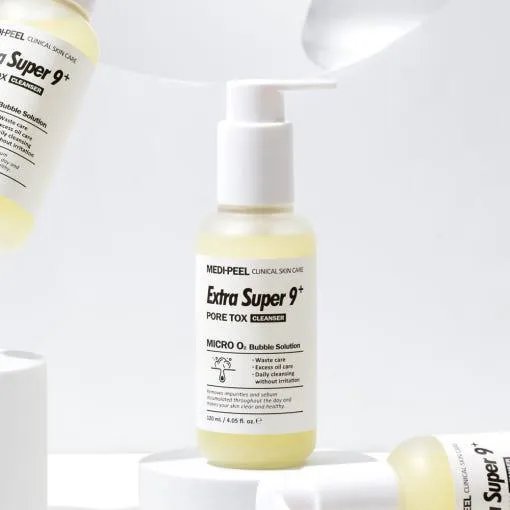 MEDIPEEL Extra Super 9 Plus Pore Tox Cleanser 120ml