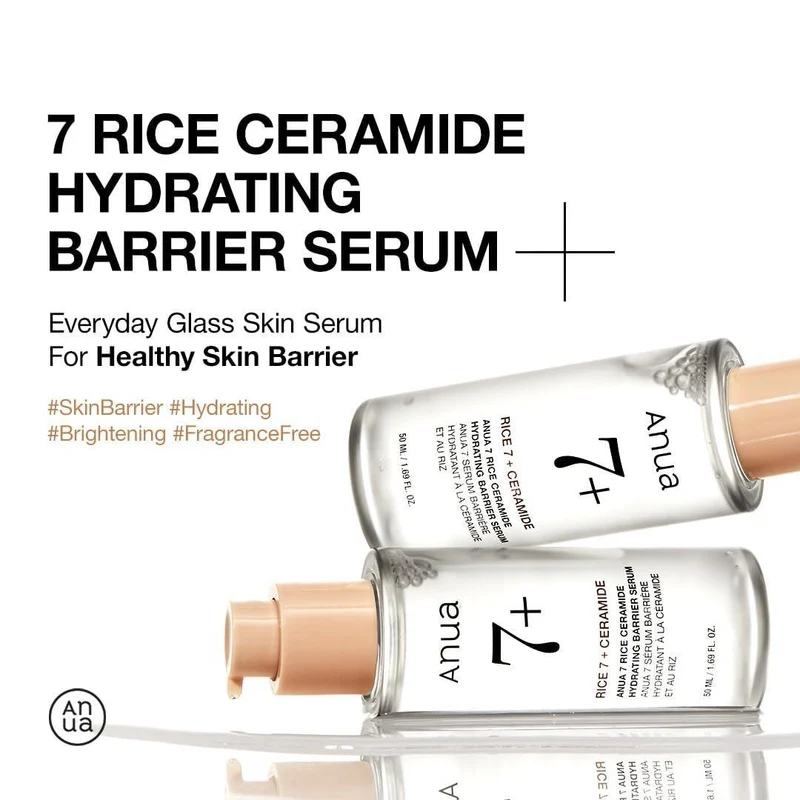 Anua RICE CERAMIDE 7 HYDRATING BARRIER SERUM 50ml