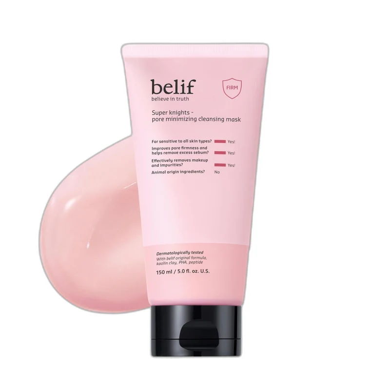 belif Super Knights Pore Firming Vegan Pack Cleanser 150ml