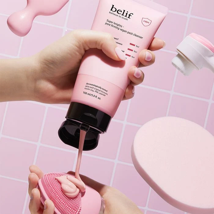 belif Super Knights Pore Firming Vegan Pack Cleanser 150ml