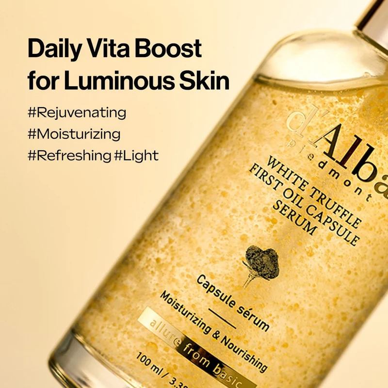 d'Alba White Truffle First Oil Capsule Serum 100ml