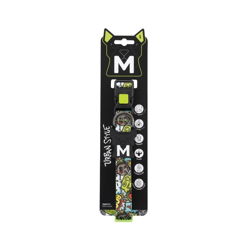 URBAN STYLE FREESTYLE Multicolour Dog collar