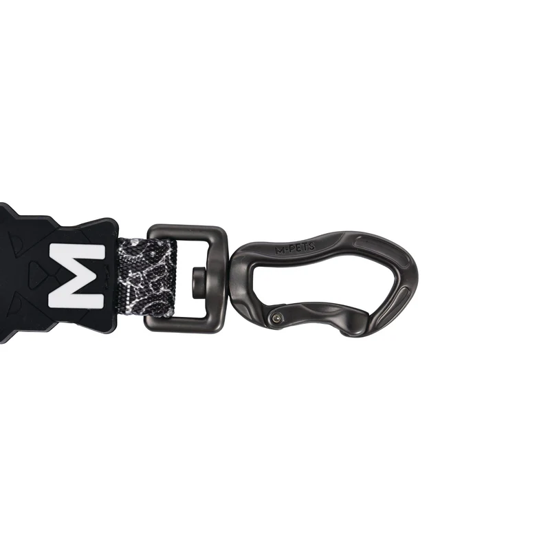 URBAN STYLE FREESTYLE Black & White Shock absorber leash