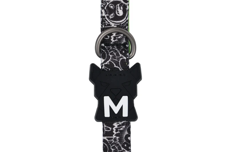 URBAN STYLE FREESTYLE Black & White Shock absorber leash