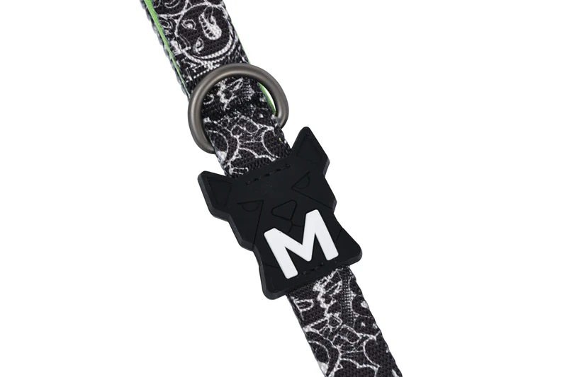 URBAN STYLE FREESTYLE Black & White Shock absorber leash