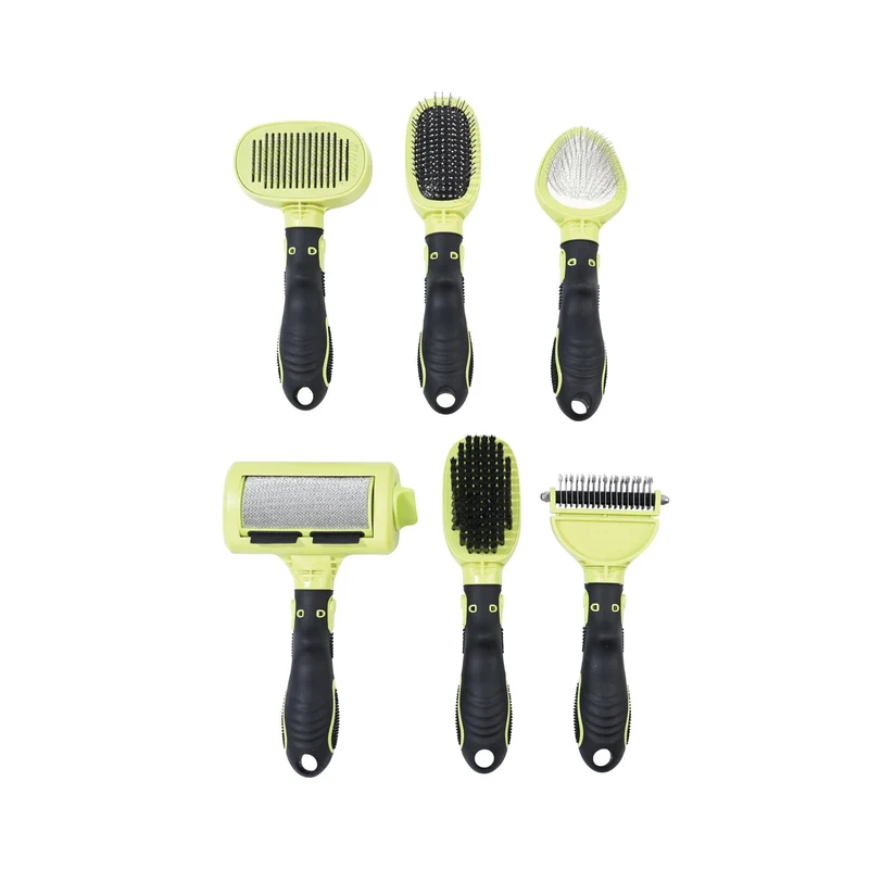 CLICK and GROOM Double-sided Dematting comb