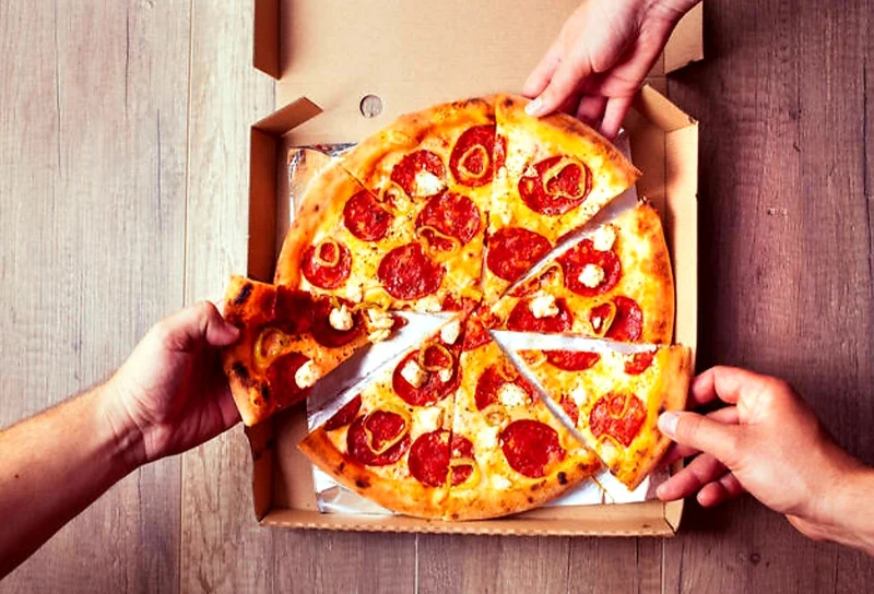 Caja Pizza Kraft 30x30x3,5cm (100 unidades)
